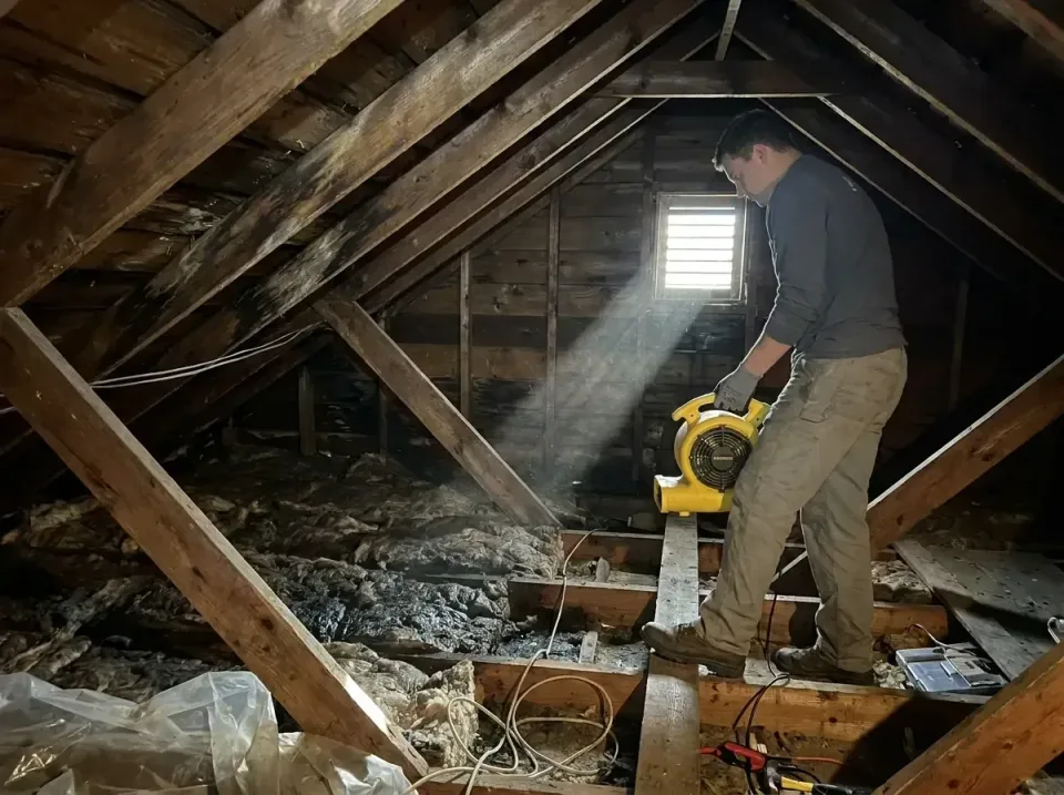 attic-water-damage-drying-proc-007 — frequently asked questions, Emergency Water Extraction & 24/7 Flood Response in Pawcatu…